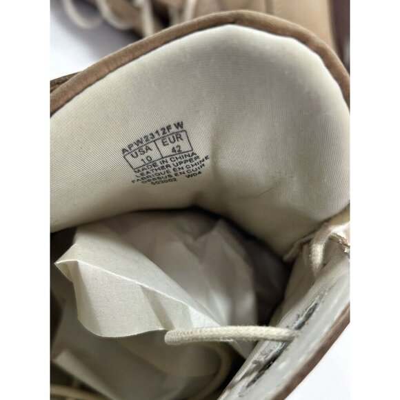 Rockport women’s Size 10 Comfort Walking Leather Tan Shoes Lace Up - Picture 9 of 9